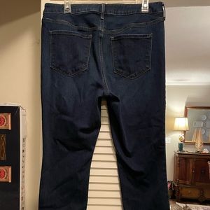 Dark wash Pop Icon dark wash jeans.